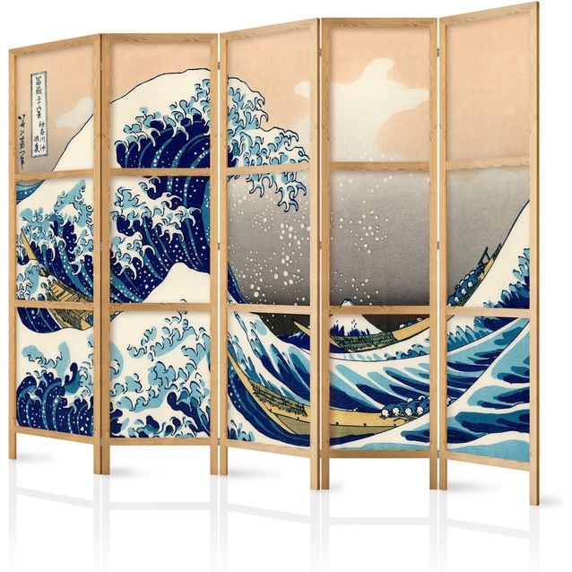 Japanilainen sermi - Great Wave in Kanagawa II