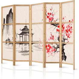 Japanilainen sermi Artgeist Mystical Calm, 172x225cm, beige