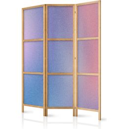 Japanilainen sermi Artgeist Rainbow Gradient - Delicate Multicolored Gradient Resembling Mist, eri vaihtoehtoja