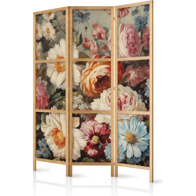 CONFIGURABLE PÄÄTUOTE - Japanilainen sermi - Scent of Nature - Beautiful Garden Flowers in Pastel Colors 06217