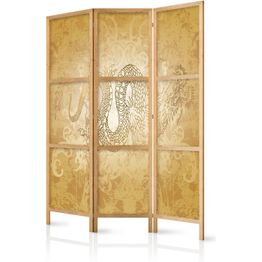 Japanilainen sermi Artgeist Style: Dragon, 172x135cm, beige