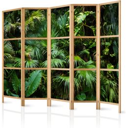 Japanilainen sermi Artgeist Sunny Jungle II, 172x225cm, vihreä