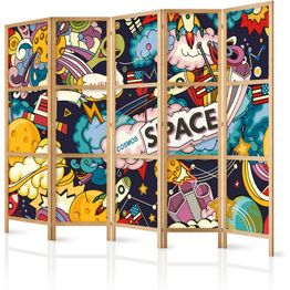 Japanilainen sermi Artgeist Teenager's Space II, 172x225cm, monivärinen
