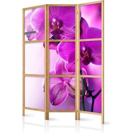 Japanilainen sermi Artgeist Violet Orchids I, 172x135cm, violetti