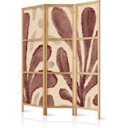 Japanilainen sermi Artgeist Waving Leaves - Irregular Plant Shapes in the Style of Matisse, eri vaihtoehtoja