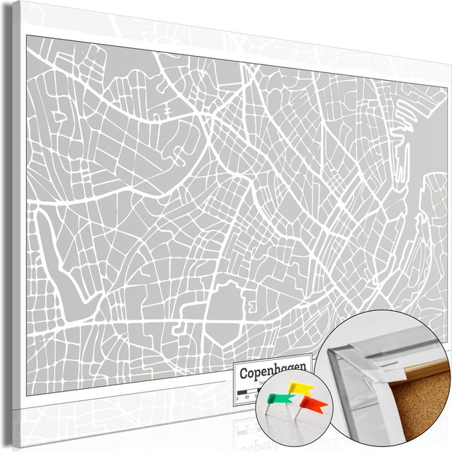 CONFIGURABLE PÄÄTUOTE - Korkkitaulu - Capital of Denmark 30443