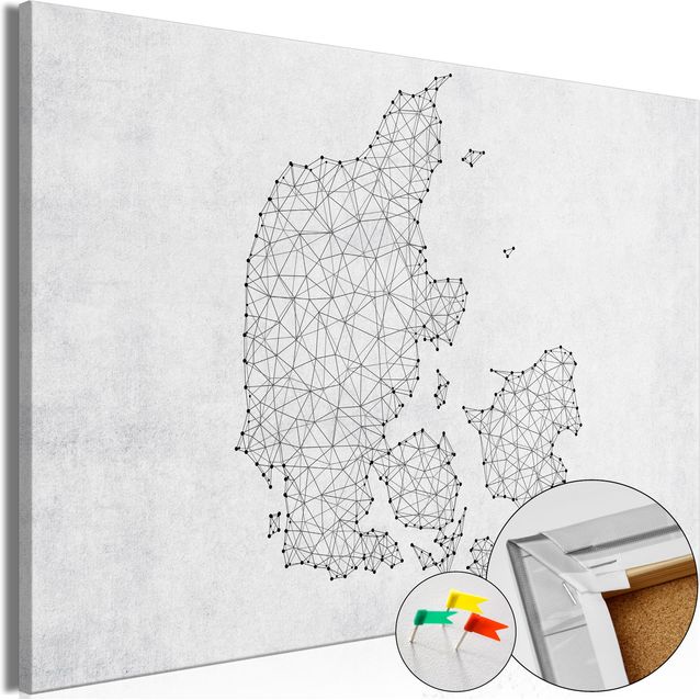 CONFIGURABLE PÄÄTUOTE - Korkkitaulu - Geometric Land 30504