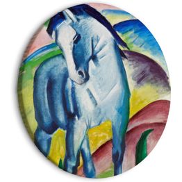 Pyöreä taulu Artgeist Blue Horse (Franz Marc), eri vaihtoehtoja