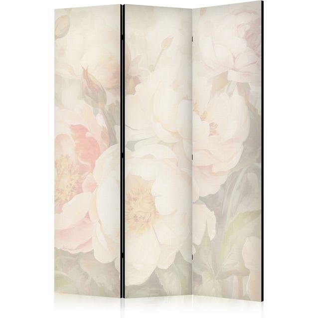 CONFIGURABLE PÄÄTUOTE - Sermi - Blooming Peonies - Bright Large Flowers Enveloped in White Mist 11068