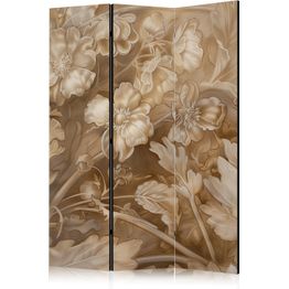 Sermi Artgeist Carved Floral Ornaments in Soft Sepia and Brown Tones, eri vaihtoehtoja
