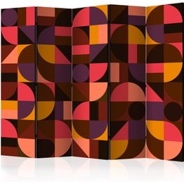 Sermi Artgeist Geometric Mosaic (Red) II, eri vaihtoehtoja