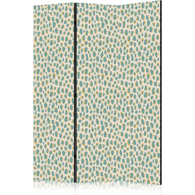 CONFIGURABLE PÄÄTUOTE - Sermi - Giraffe Pattern - Animal Pattern in Turquoise Spots on a Light Background 31254