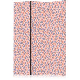 Sermi Artgeist Giraffe Pattern - Colorful Animal Pattern in Blue-Pink Spots, eri vaihtoehtoja
