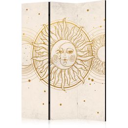 Sermi Artgeist Golden Sun and Moon - Artistic Retro Style Illustration, eri vaihtoehtoja
