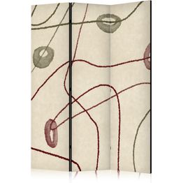Sermi Artgeist Labyrinth of Beads - Minimalist Abstraction on a Worn Background, eri vaihtoehtoja