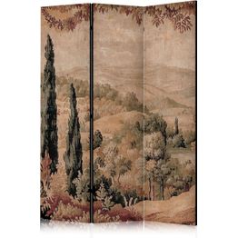 Sermi Artgeist Landscape with Cypresses - Old Tapestry with Mediterranean Vegetation, eri vaihtoehtoja