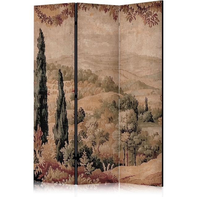 CONFIGURABLE PÄÄTUOTE - Sermi - Landscape with Cypresses - Old Tapestry with Mediterranean Vegetation 11488