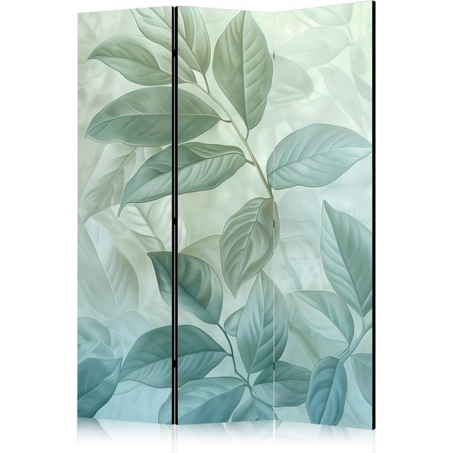 CONFIGURABLE PÄÄTUOTE - Sermi - Large Leaves in Green-Mint Shades - Botanical Motif 10276