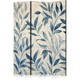 Sermi Artgeist Leaves in Blue Colors - Delicate Botanical Motif, eri vaihtoehtoja