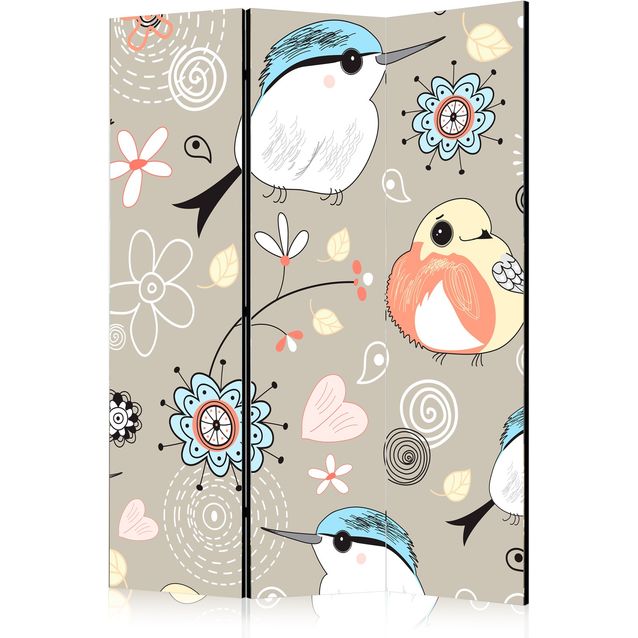 CONFIGURABLE PÄÄTUOTE - Sermi - Natural pattern with birds 90955