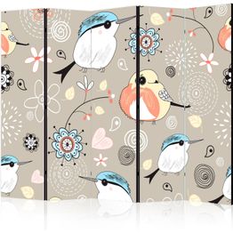 Sermi Artgeist Natural pattern with birds II, eri vaihtoehtoja