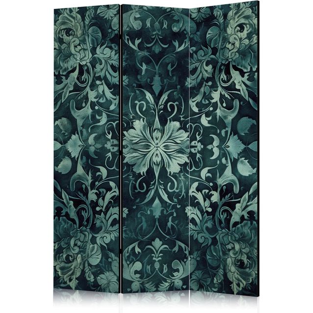 CONFIGURABLE PÄÄTUOTE - Sermi - Oriental Carpet Pattern - Emerald Ornaments and Rubbed Patterns 10191