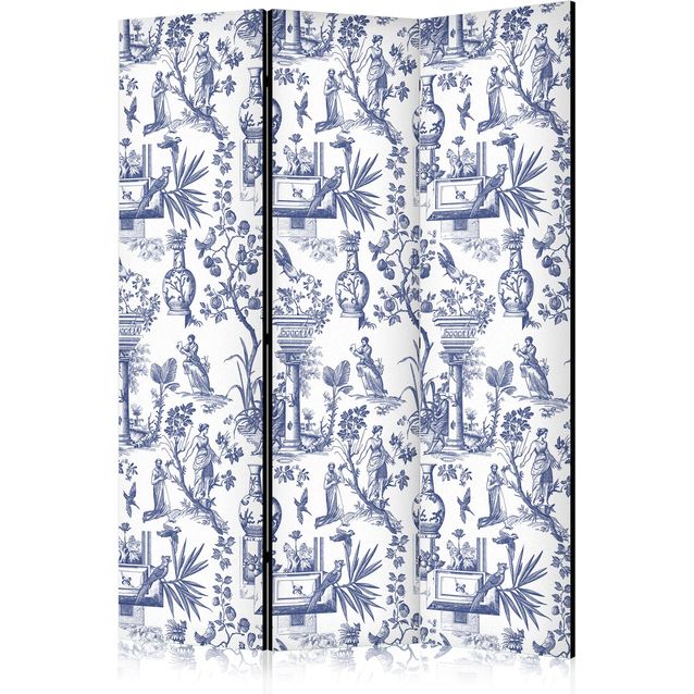 CONFIGURABLE PÄÄTUOTE - Sermi - Rome and Botany - Blue Pattern with a Greek and Plant Motif 11242