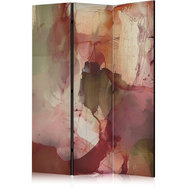 CONFIGURABLE PÄÄTUOTE - Sermi - Rose Abstraction - Spilled Watercolor Paint in Spring Colors 11754