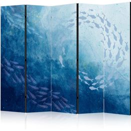 Sermi Artgeist Schools of Fish - Luminous Clusters of Fish in Blue Colors Among Sea Depths, eri vaihtoehtoja
