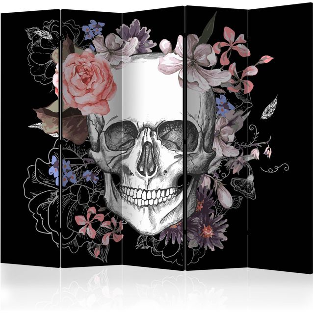 CONFIGURABLE PÄÄTUOTE - Sermi - Skull and Flowers II 77185
