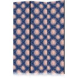 Sermi Artgeist Sunny Patterns - Repeating Sun Motif on a Navy Background, eri vaihtoehtoja