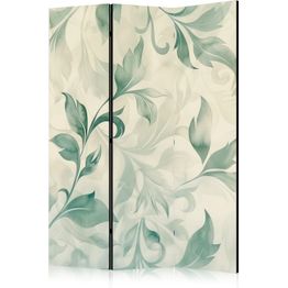 Sermi Artgeist Watercolor Botanical Motif - Delicate Green and Beige Leaves, eri vaihtoehtoja