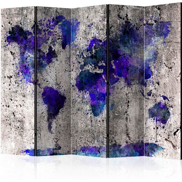 CONFIGURABLE PÄÄTUOTE - Sermi - World Map: Ink Blots II 09575