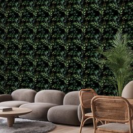 Tapetti Artgeist Green Precision, musta, 50cm x 10m