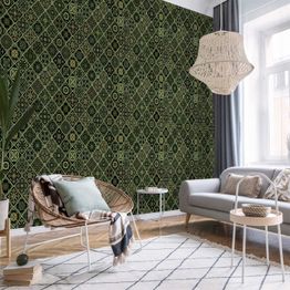 Tapetti Artgeist Olive Mosaic, beige, 50cm x 10m