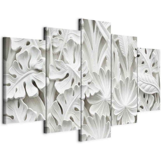 CONFIGURABLE PÄÄTUOTE - Taulu - Alabaster Garden (5 Parts) Wide 07007
