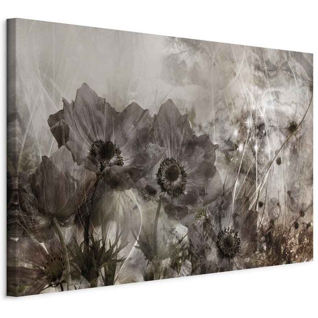 CONFIGURABLE PÄÄTUOTE - Taulu - Anemones in Sepia (1 Part) Wide 77508