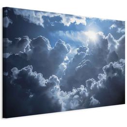 Taulu Artgeist Animated Scenery: The Sun Battling with Clouds, eri vaihtoehtoja