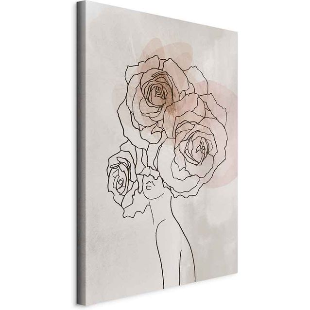 CONFIGURABLE PÄÄTUOTE - Taulu - Anna and Roses (1 Part) Vertical 24618