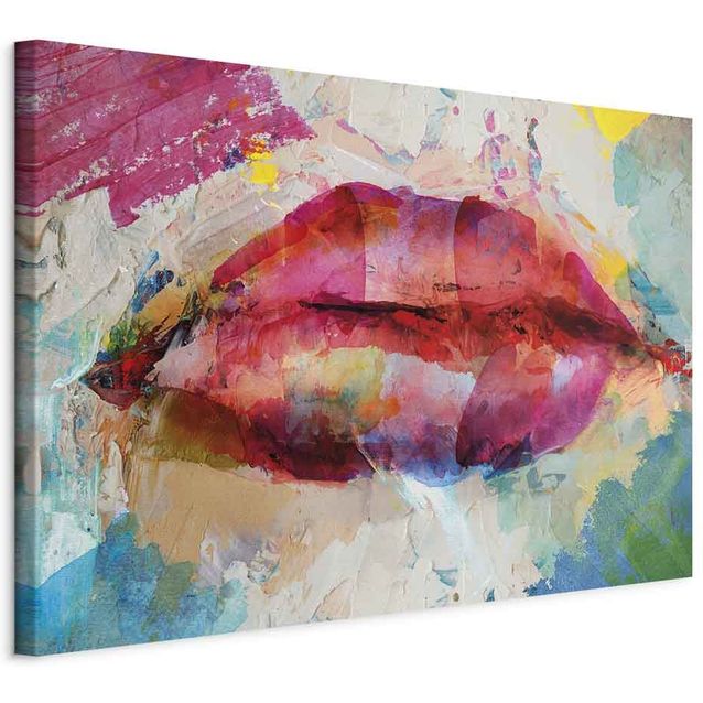 CONFIGURABLE PÄÄTUOTE - Taulu - Artistic Lips (1 Part) Wide 24724