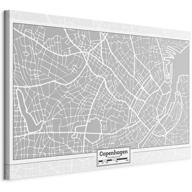 CONFIGURABLE PÄÄTUOTE - Taulu - Capital of Denmark (1 Part) Wide 44944