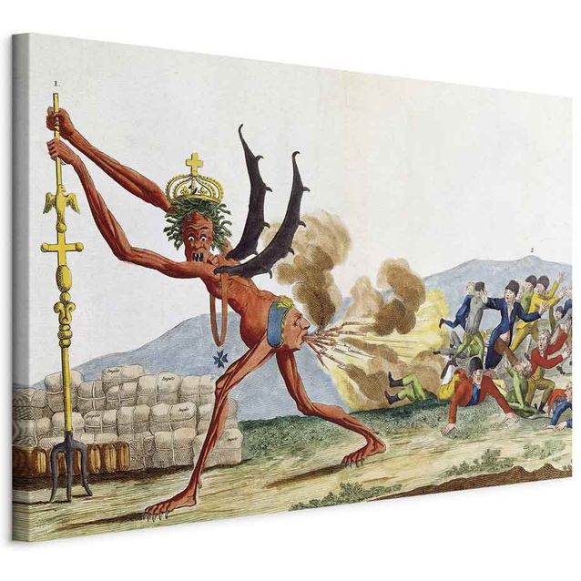 CONFIGURABLE PÄÄTUOTE - Taulu - Caricature of the English Government (Jacques-Louis David) 49030