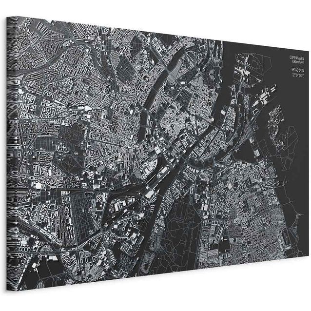 CONFIGURABLE PÄÄTUOTE - Taulu - Close up of Copenhagen (1 Part) Wide 09674