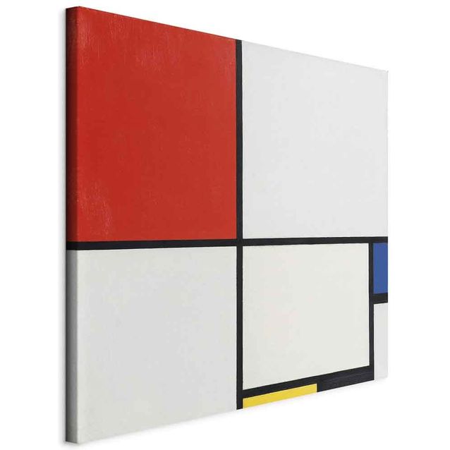CONFIGURABLE PÄÄTUOTE - Taulu - Composition No. III, with red, blue, yellow and black (Piet Mondrian) 42031