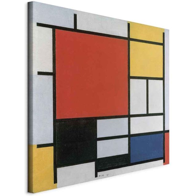 CONFIGURABLE PÄÄTUOTE - Taulu - Composition with red, yellow. blue and black (Piet Mondrian) 41935