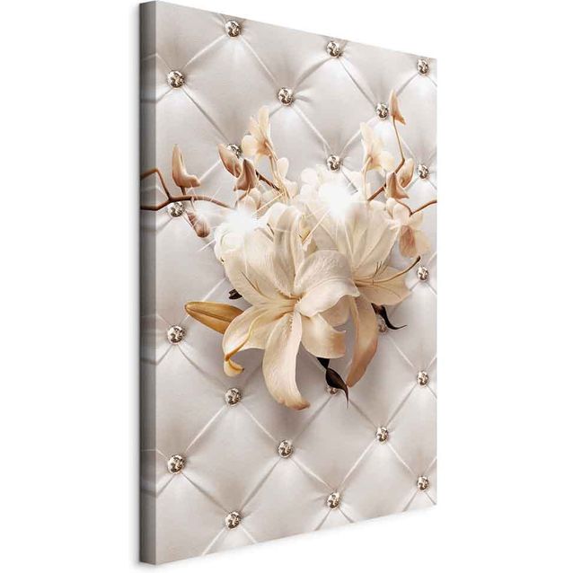CONFIGURABLE PÄÄTUOTE - Taulu - Diamond Lilies (1 Part) Vertical 94673