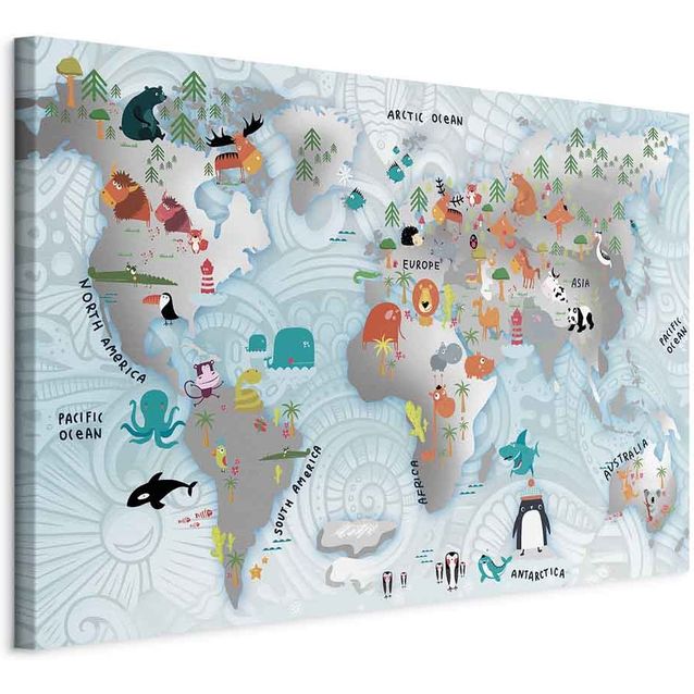 CONFIGURABLE PÄÄTUOTE - Taulu - Fairytale Map (1 Part) Wide 91238