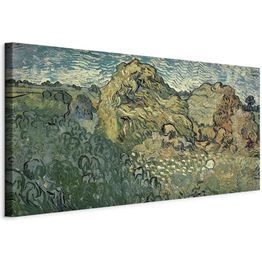 Taulu Artgeist Field with Wheat Stacks (Vincent Van Gogh), eri vaihtoehtoja