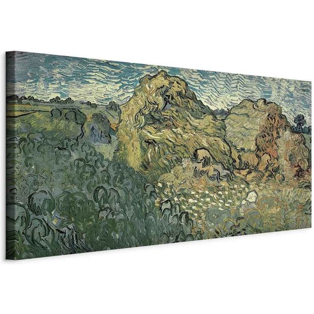 CONFIGURABLE PÄÄTUOTE - Taulu - Field with Wheat Stacks (Vincent Van Gogh) 48361