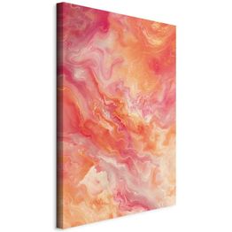 Taulu Artgeist Fiery Colors - Dynamic Shapes in Colors of Fire and Pink, eri vaihtoehtoja